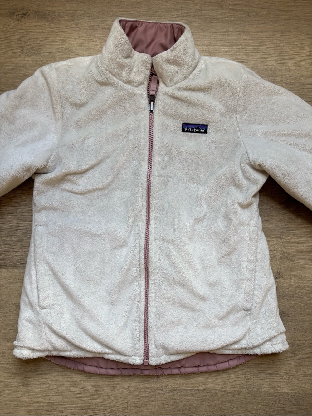Girls Reversible Patagonia Jacket - Picture 10 of 14